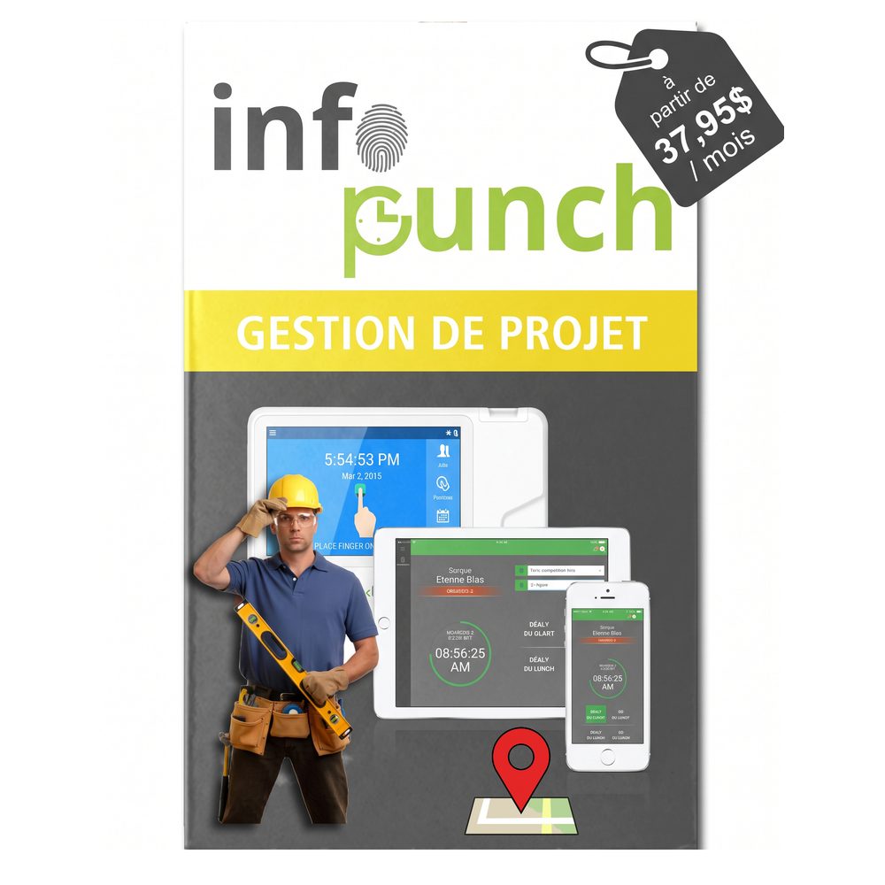 Application mobile de punch pour chantier de construction et gestion CCQ